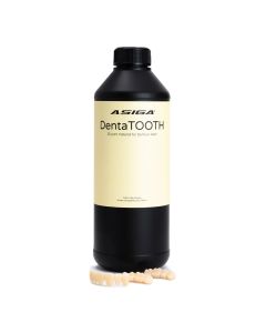 Asiga DentaTOOTH Resin, B1, 1 kg Bottle