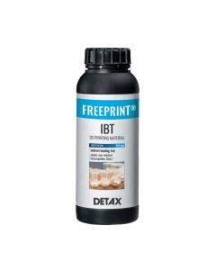 Detax 04249 Freeprint IBT Resin, Transparent, 1 kg Bottle