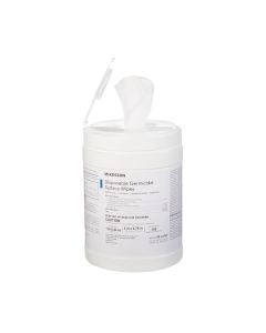 McKesson Germicidal Surface Wipes, Large, Canister of 160