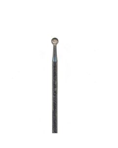 Diamond Round Bur, 2.9mm Cross Cut Medium Grit, 801-029