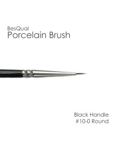 BesQual porcelain brush, size 10-0 round