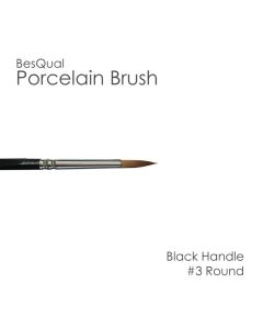 BesQual porcelain brush size 3 round