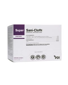 Super Sani-Cloth Large Wipes, 50/Bx