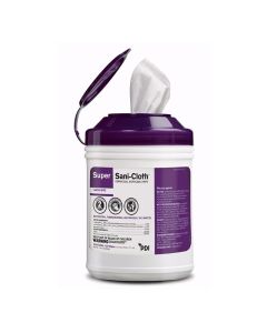 Super Sani-Cloth Germicidal Wipes, Canister of 160